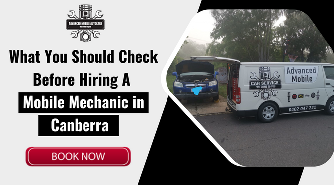 Mobile Mechanic in Canberra