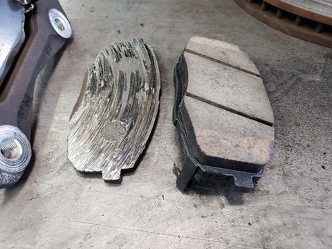 Brake pads replacement