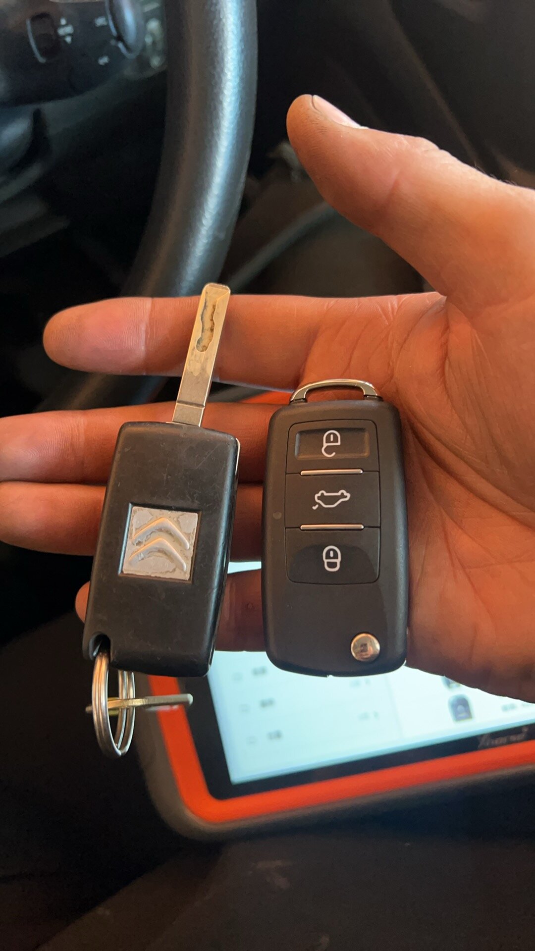 Citroen car key replacement Canberra