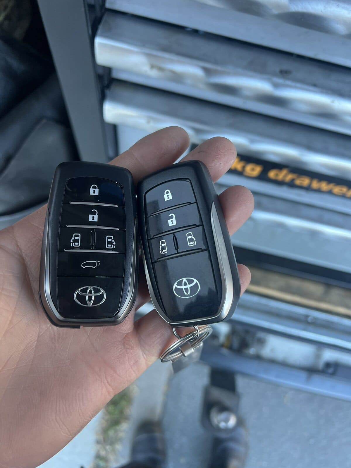 Toyota Alphard car keys Canberra