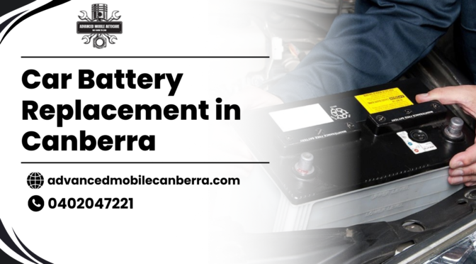 Car Battery Replacement in Canberra